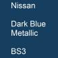 Preview: Nissan, Dark Blue Metallic, BS3.